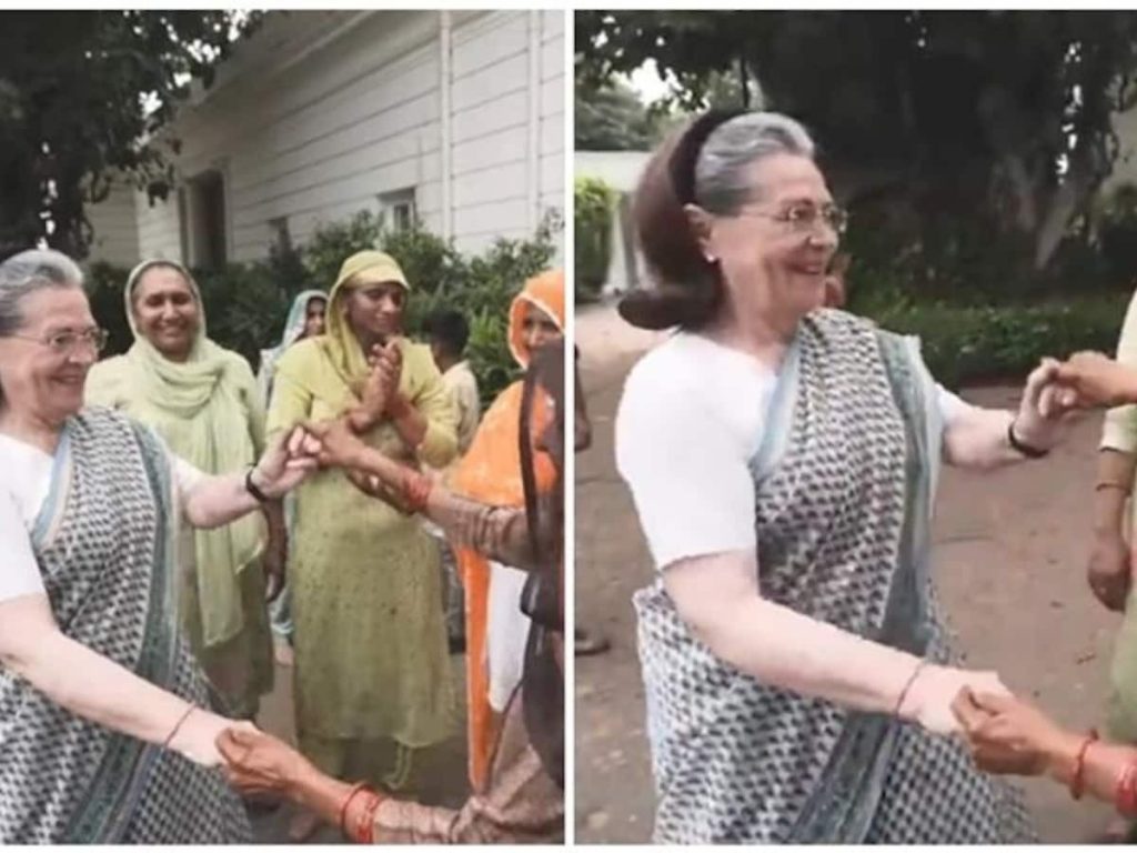सोनिया व प्रियंका ने हरियाणवी महिलाओं के साथ किया डांस sonia1 1200x900xt - The News Chakra