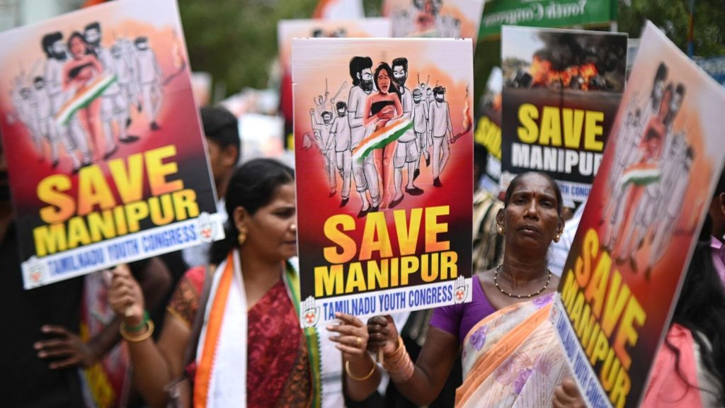 INDIA MANIPUR UNREST PROTEST 4 1 - The News Chakra