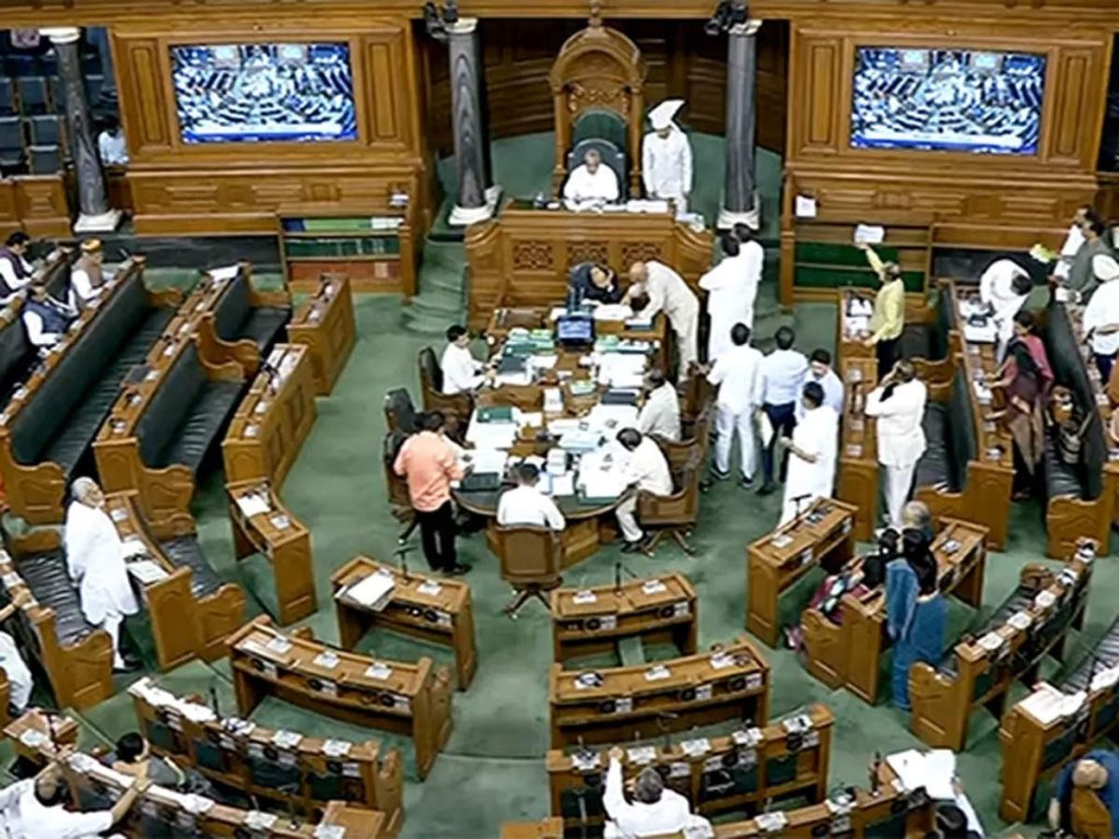 बहुमत के बावजूद एनडीए को मिला दो और दलों के 34 सांसदों का समर्थन lok sabha adjourned for the day - The News Chakra